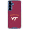 Virginia Tech University VT Galaxy S25 Clear Case